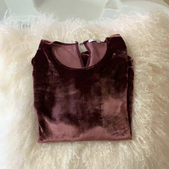 Madewell velvet top - Picture 5 of 5